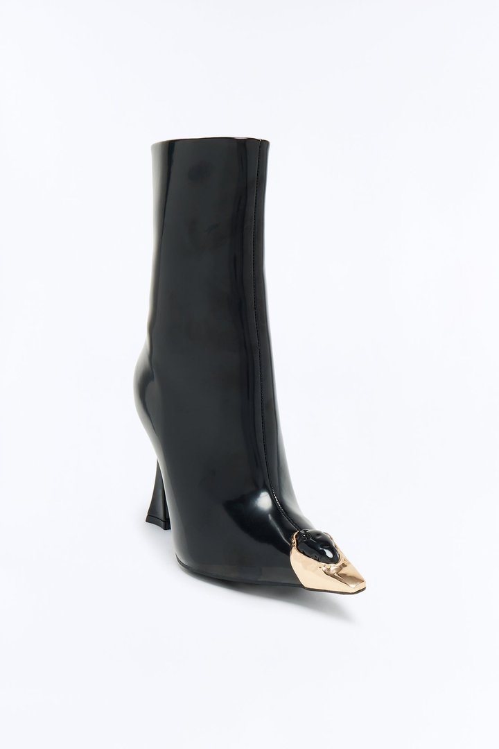 Stone Age Jewel Booties - Black