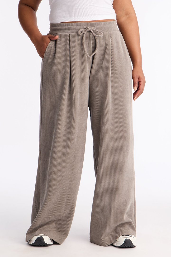 Olivia Extreme Wide Leg Pants - Grey