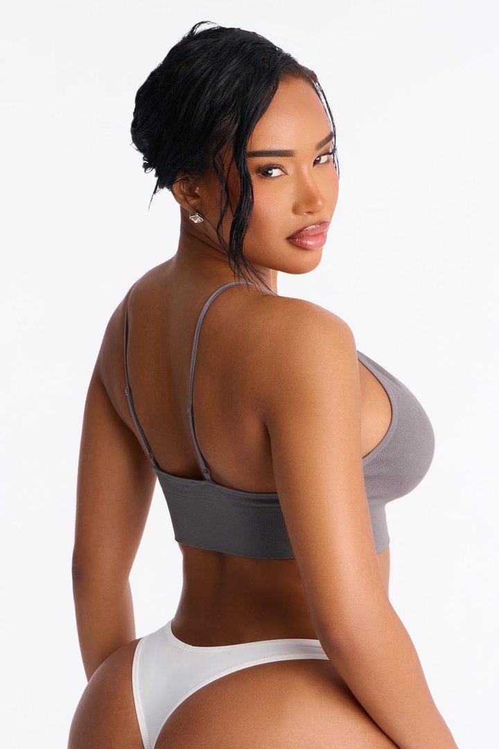 Everyday Seamless Bralette - Grey