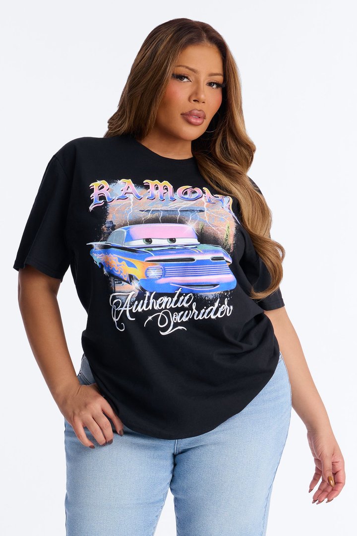 Ramone Cars Low And Slow Tee - Black