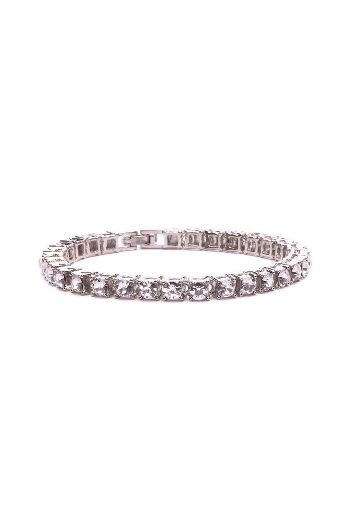 Tennis Bracelet - Silver