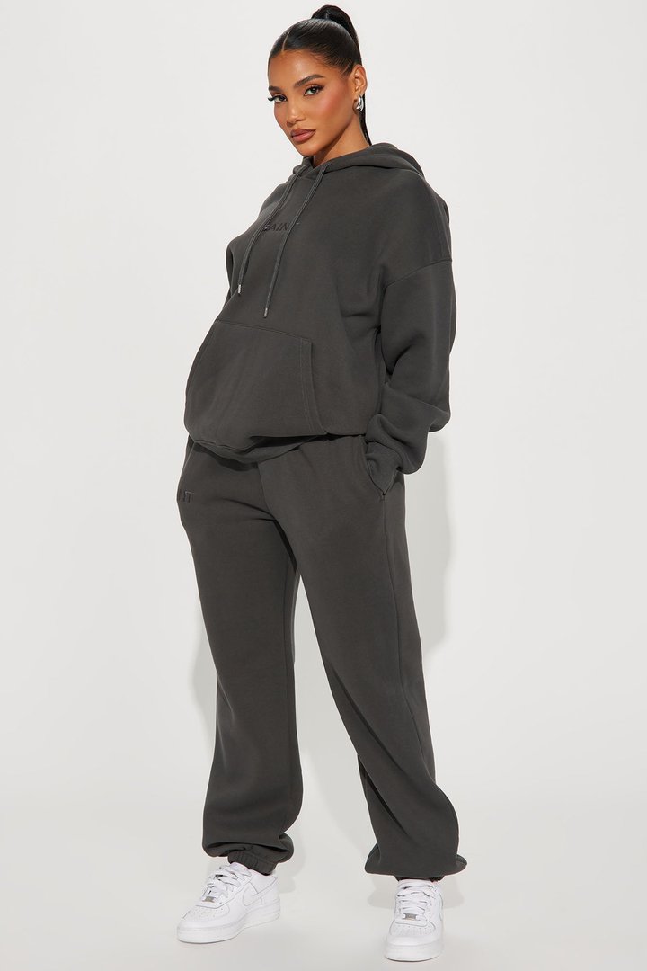 Saint Sweatpant Set - Charcoal