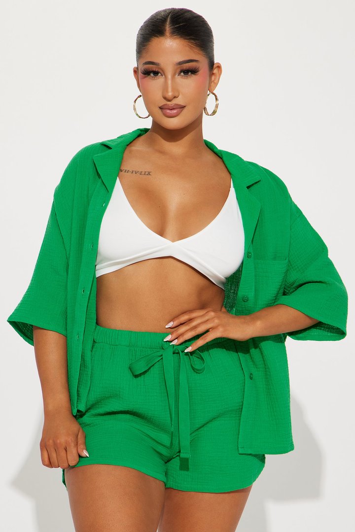 Frankie Short Set - Green