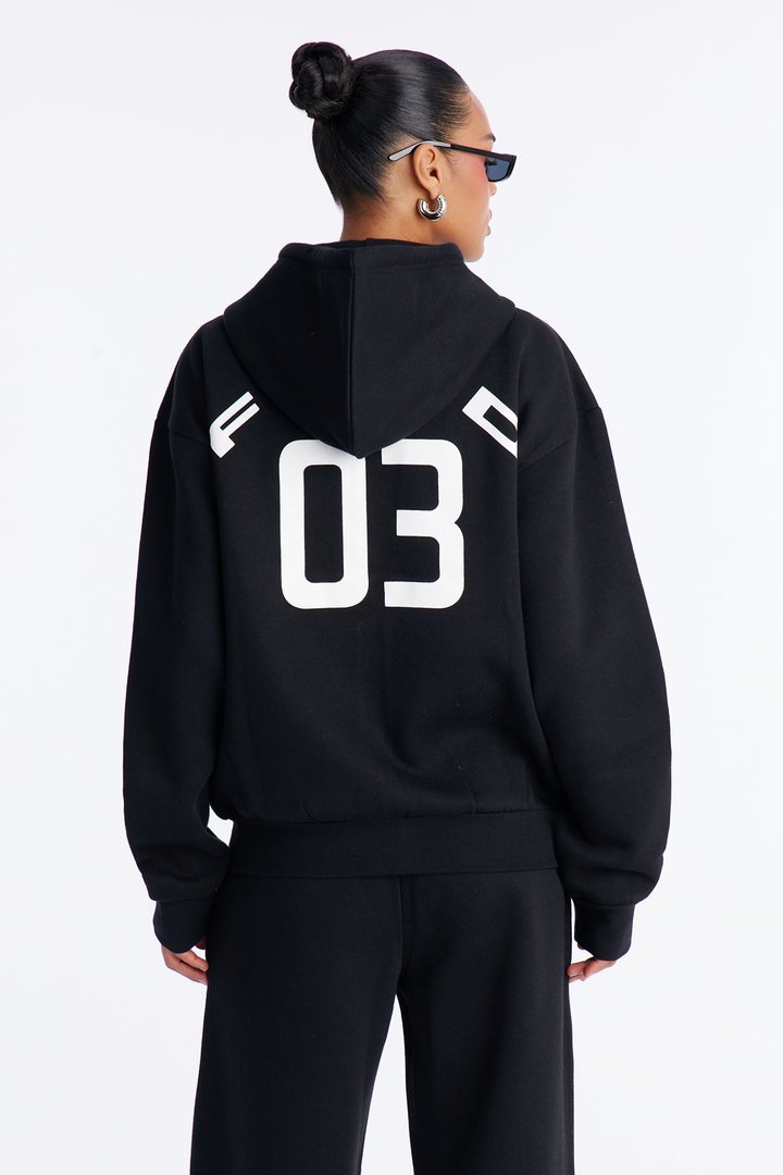 Ford Motor Company Zip Up Jacket - Black
