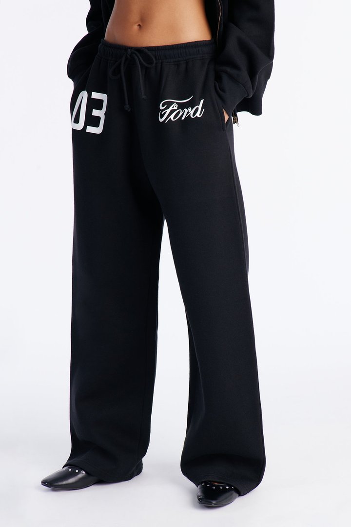 Ford Motor Company Fleece Pants - Black