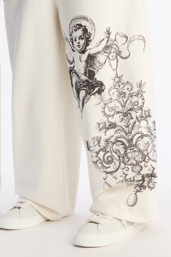 Grateful Heart Sweatpants - Cream