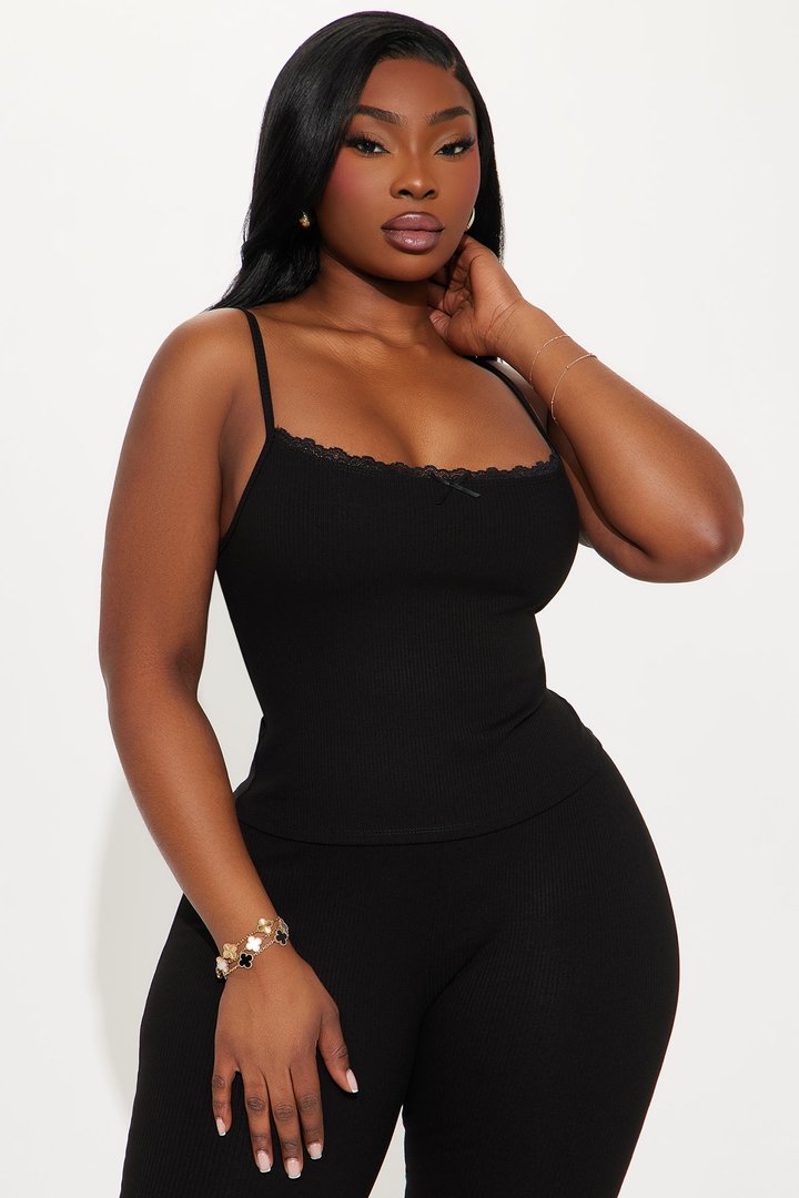 Stirling Snatched Capri Pant Set - Black