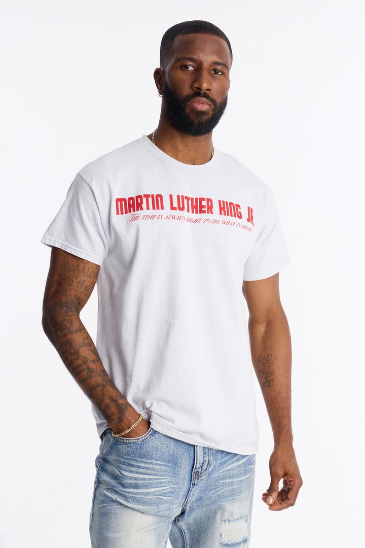 MLK Legacy Short Sleeve Tee - Grey