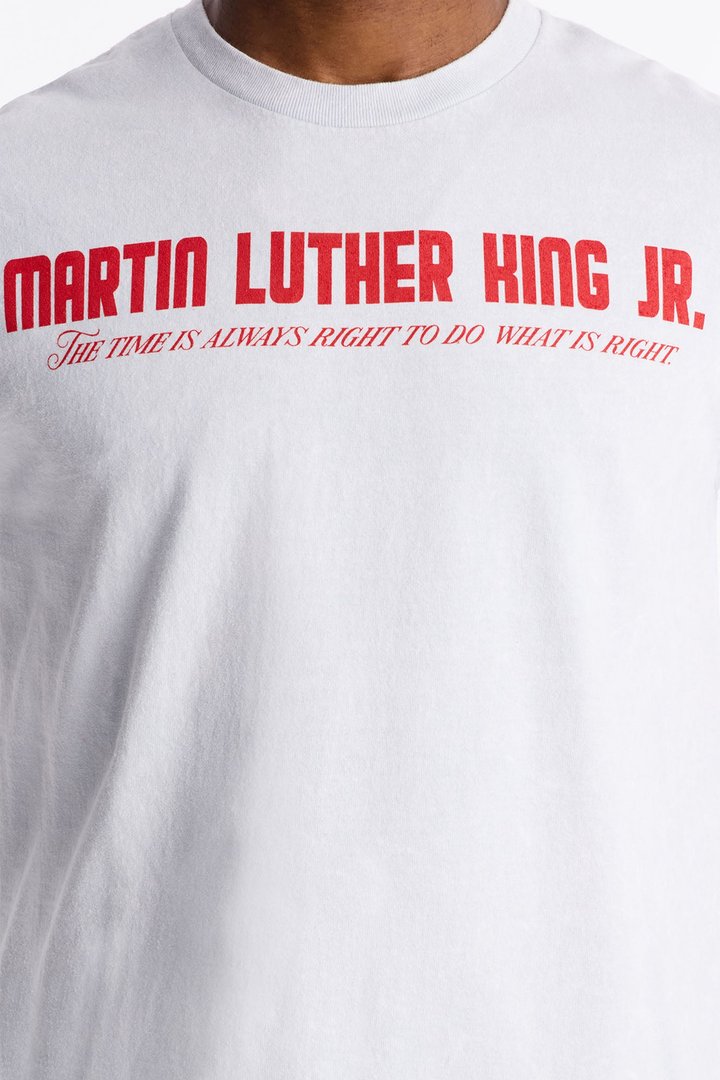 MLK Legacy Short Sleeve Tee - Grey