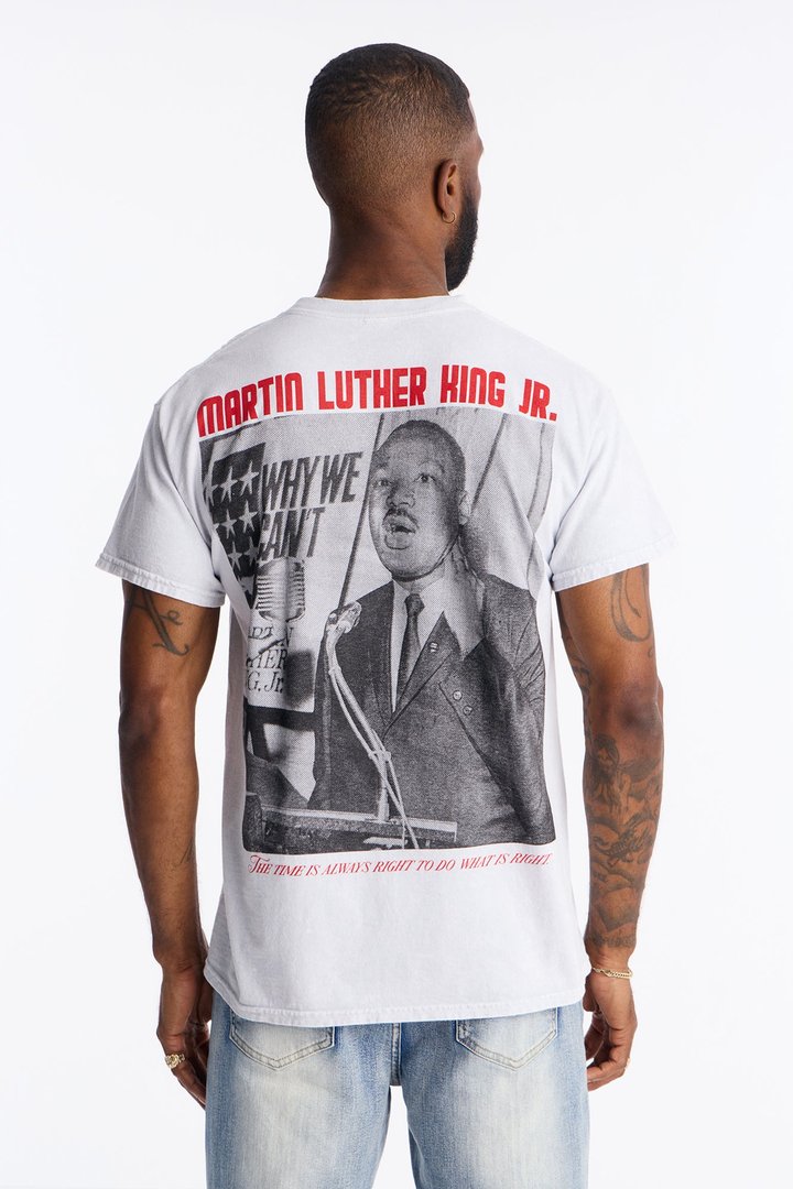 MLK Legacy Short Sleeve Tee - Grey