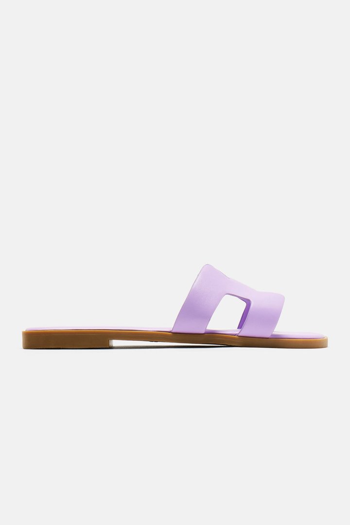 Slice Of Paradise Flat Sandals - Purple