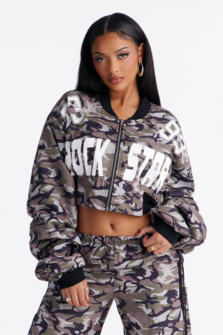 Rockstar 93 Camo Pant Set - Olive/combo