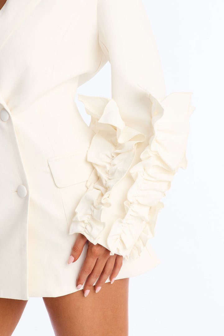 One Night In Spain Blazer - Ivory