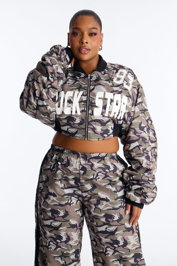 Rockstar 93 Camo Pant Set - Olive/combo