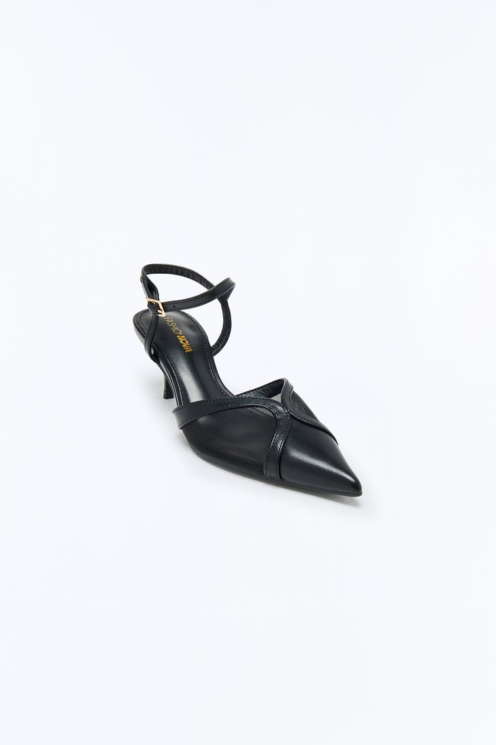 Larina Mesh Pumps - Black