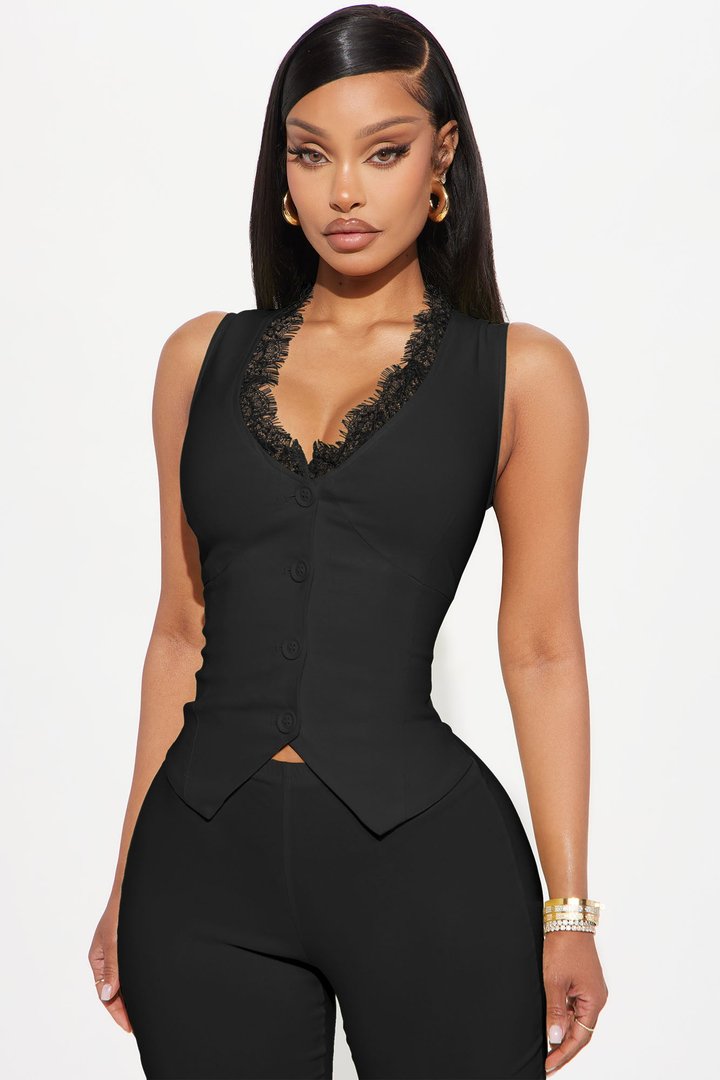 Give Me Everything Capri Jumpsuit - Black