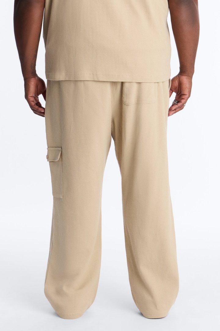 Straight Culver City Waffle Knit Pant - Stone