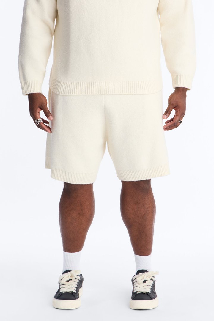 Relaxed Realm Sweat Short - Off White