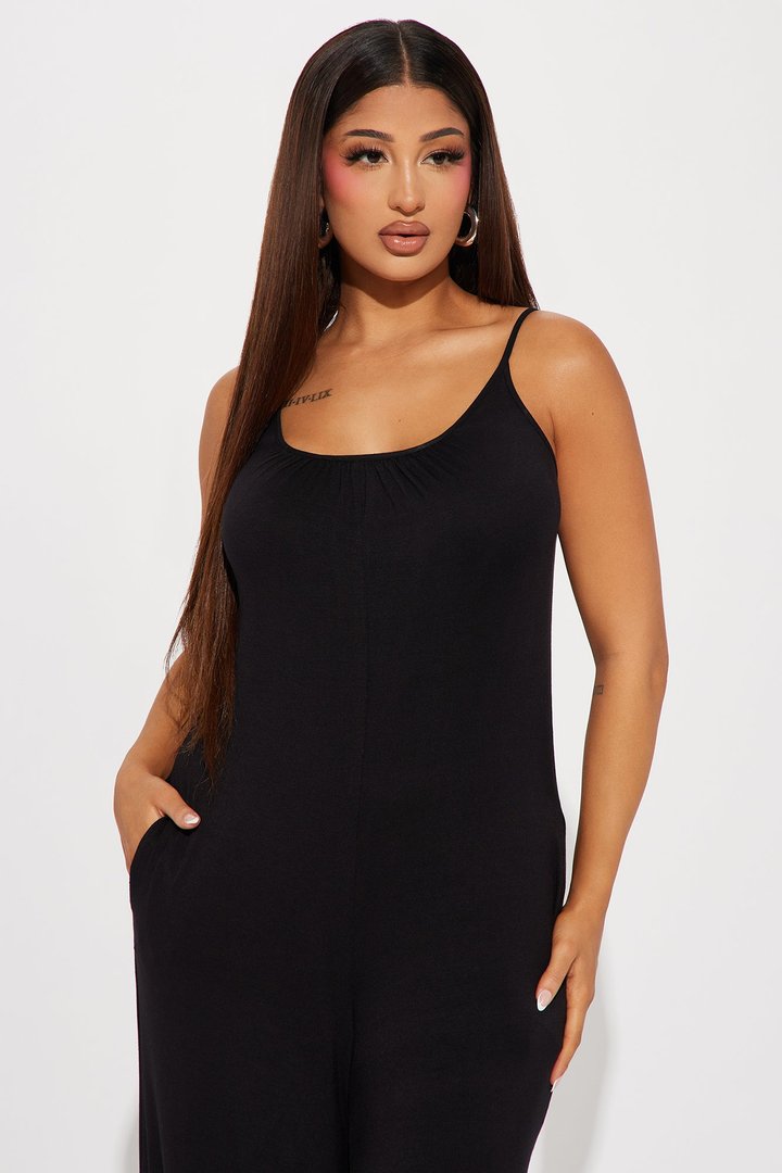 Dare To Dream Jumpsuit - Black