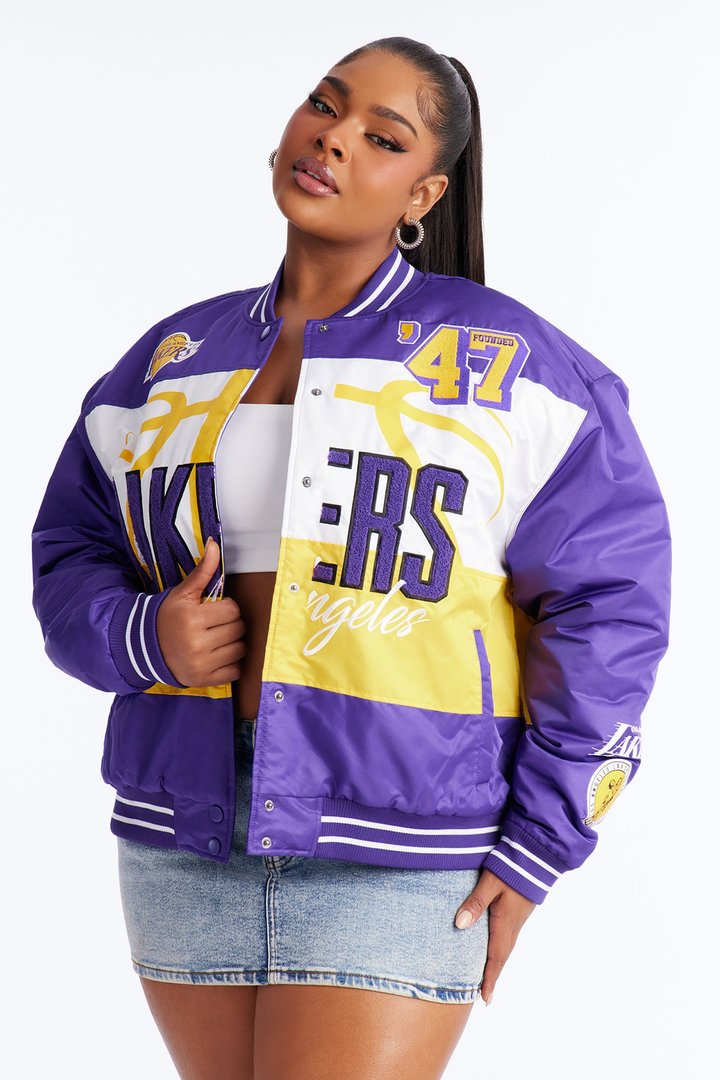 NBA LA Lakers Twill Jacket - Purple