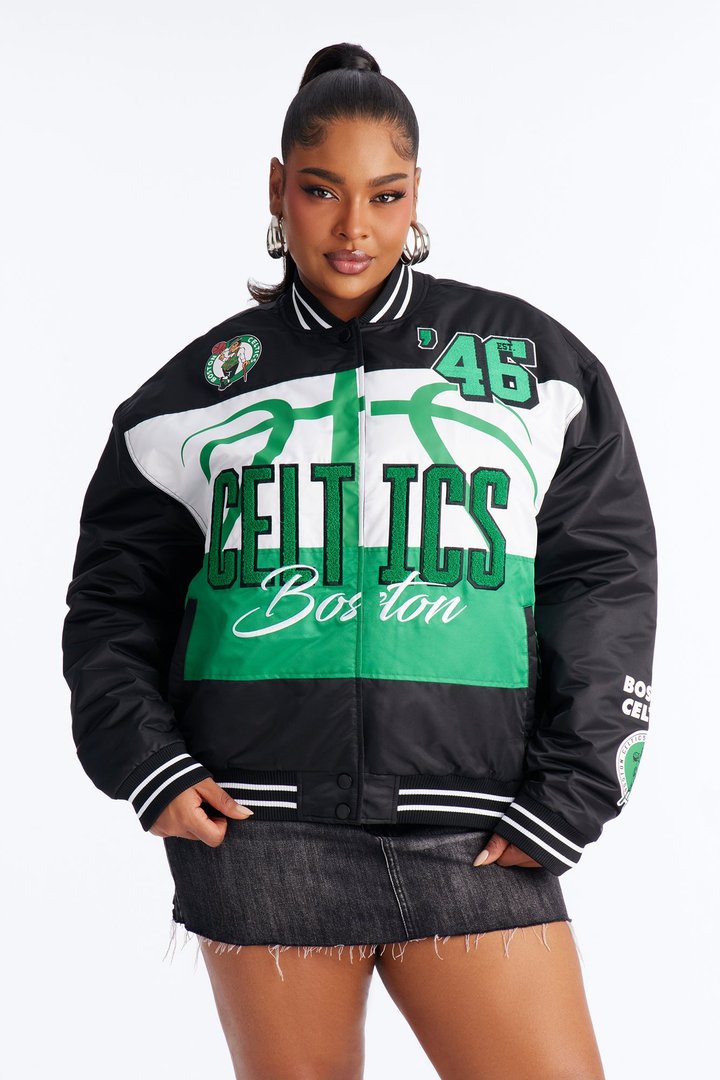 NBA Boston Celtics Twill Jacket - Black
