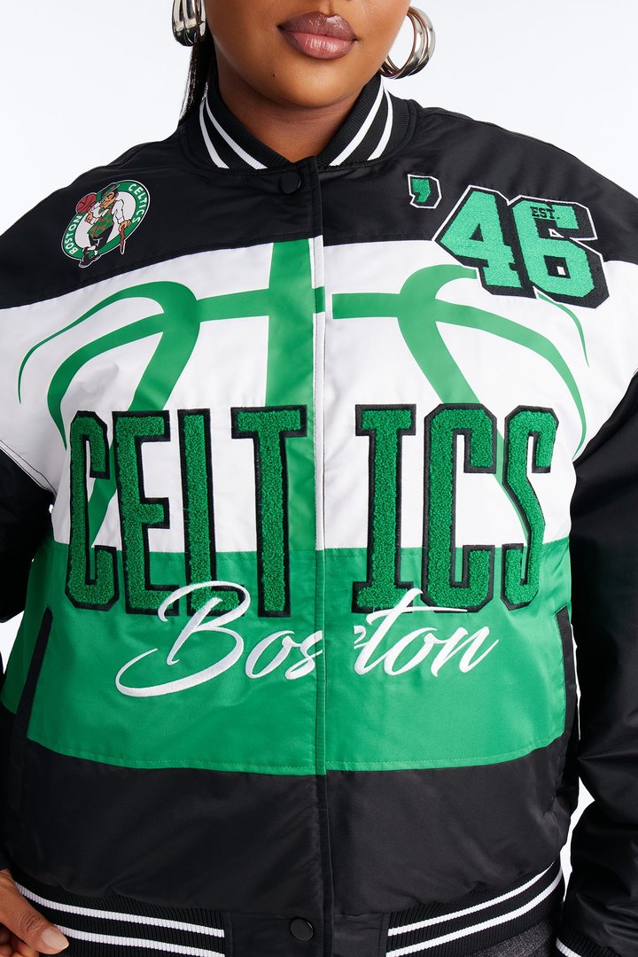 NBA Boston Celtics Twill Jacket - Black