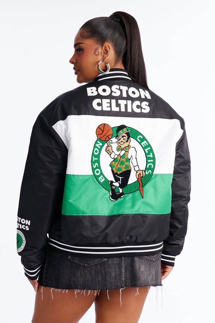 NBA Boston Celtics Twill Jacket - Black