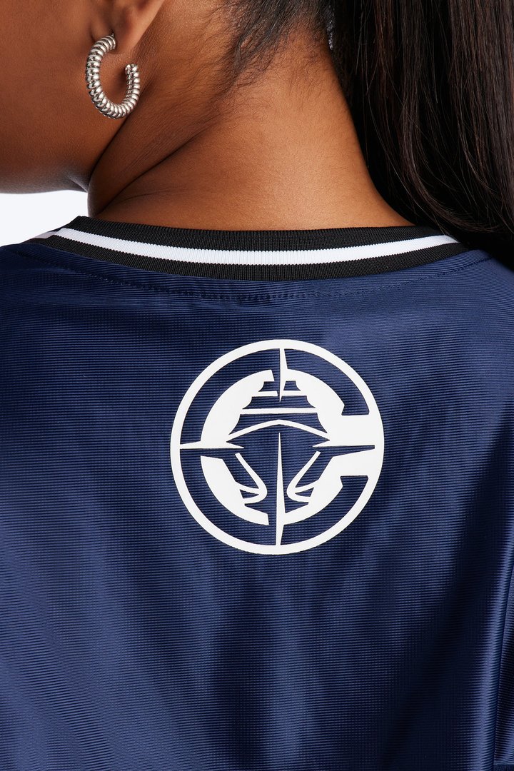 NBA LA Clippers Cropped Tee - Navy