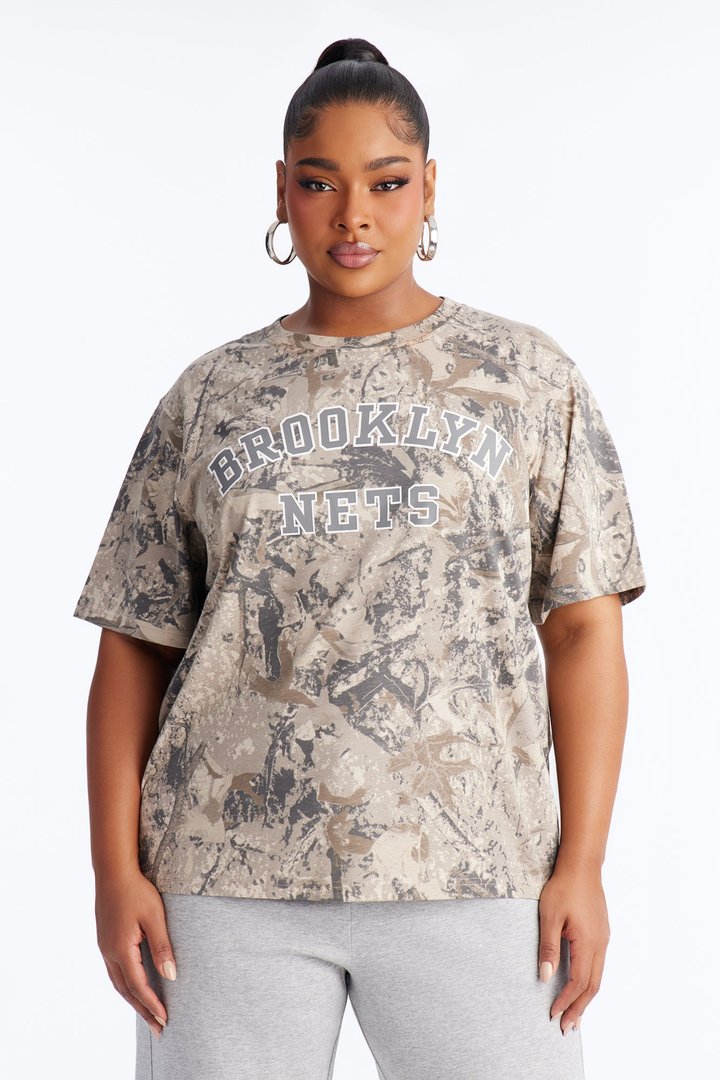 NBA Brooklyn Nets Camo Tee - Camouflage