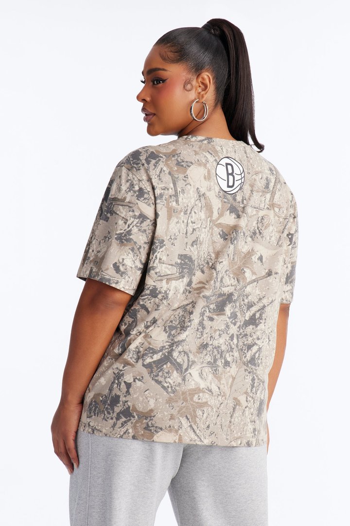 NBA Brooklyn Nets Camo Tee - Camouflage