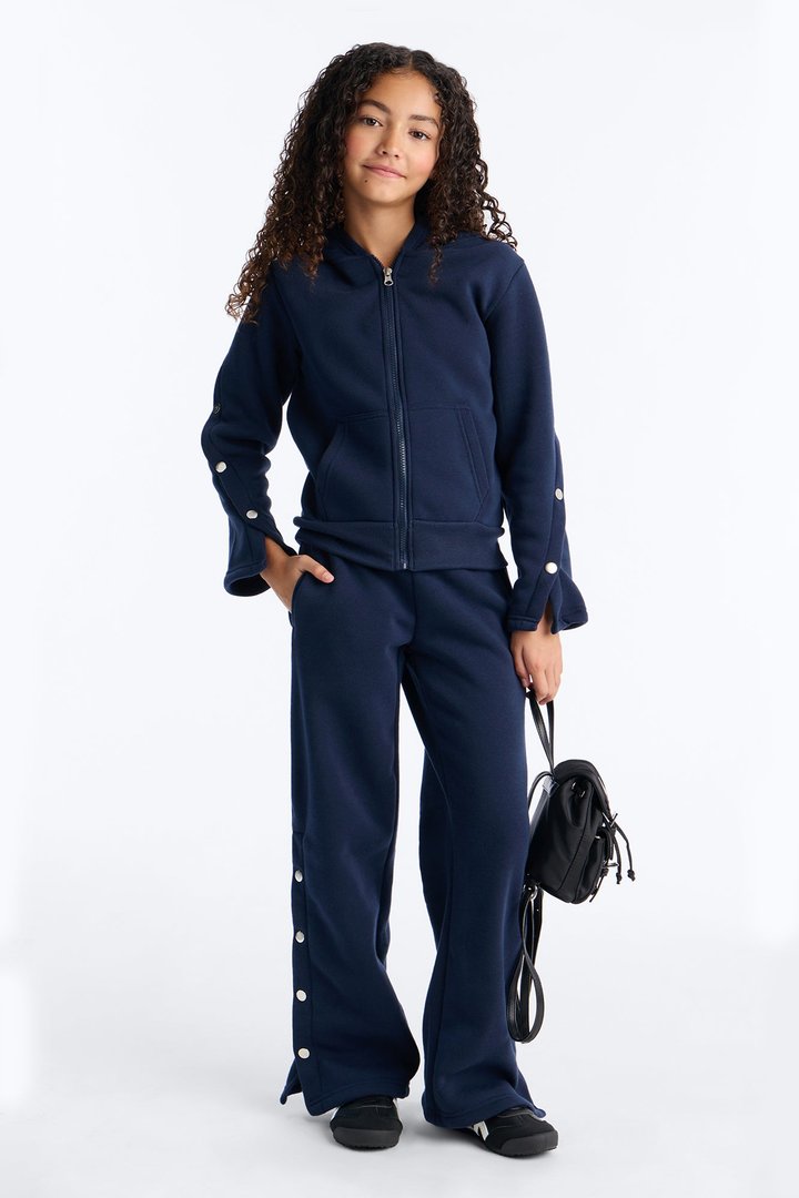 Mini Every Time Pant Set - Navy