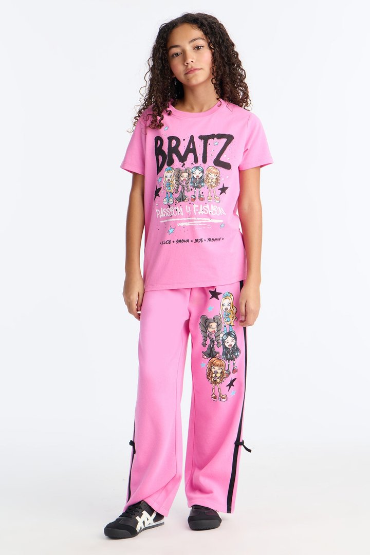 Mini Bratz Forever Fashion Wide Leg Pant Set - Pink