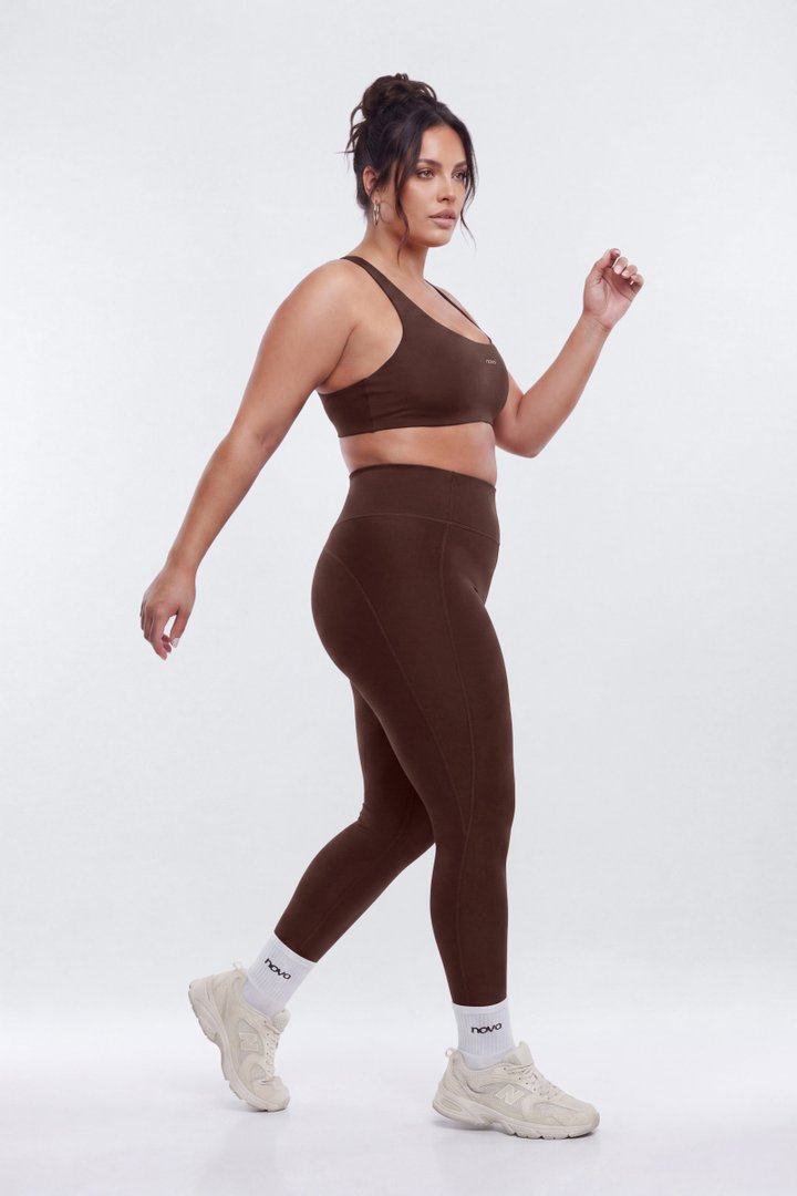AirSculpt™ 25″ High Rise Legging - Brown