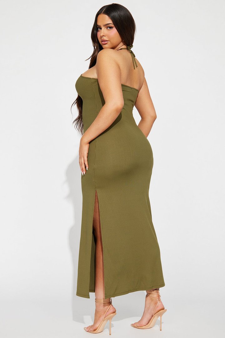 Camila Maxi Dress - Olive