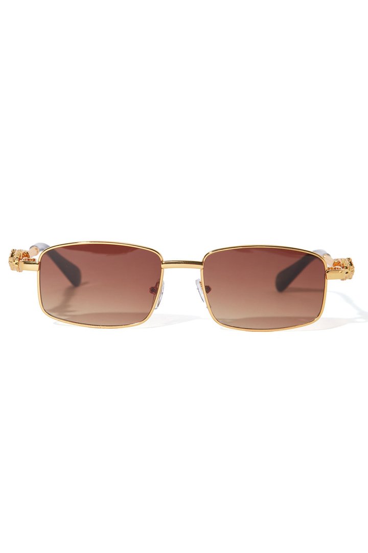 Keep An Eye Sunglasses - Brown