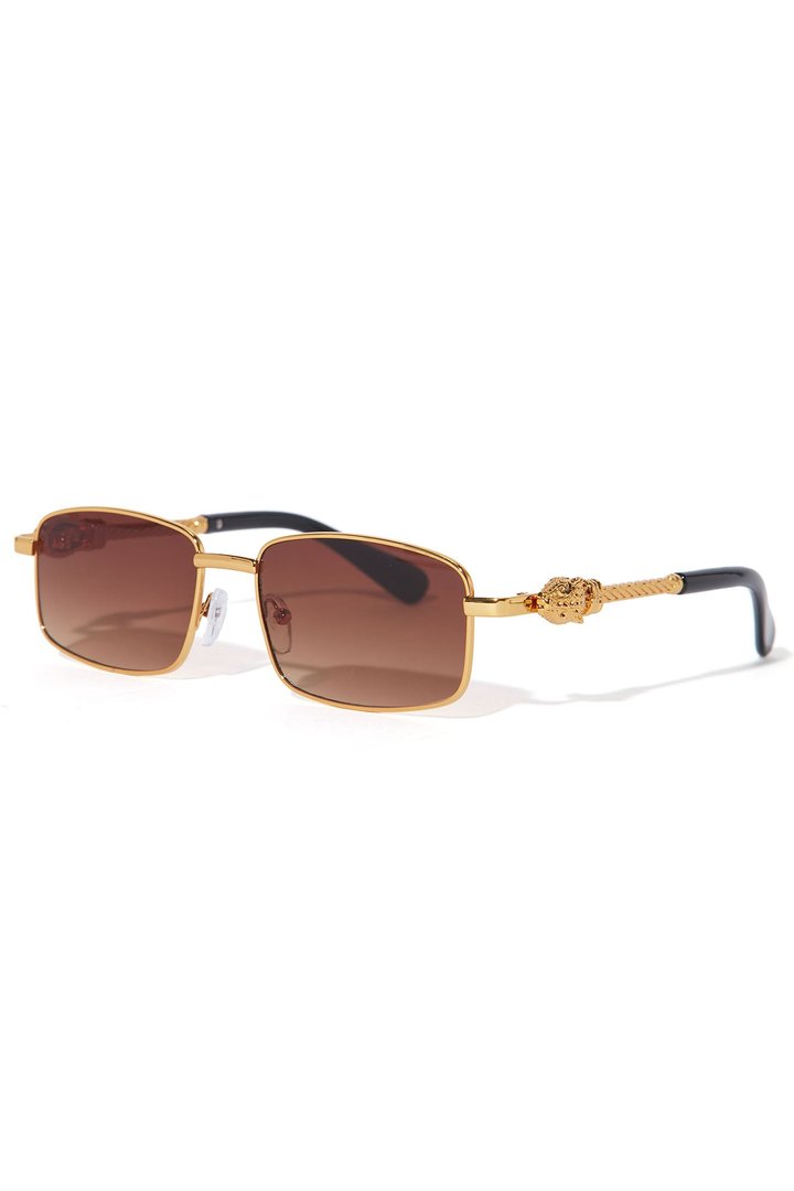 Keep An Eye Sunglasses - Brown