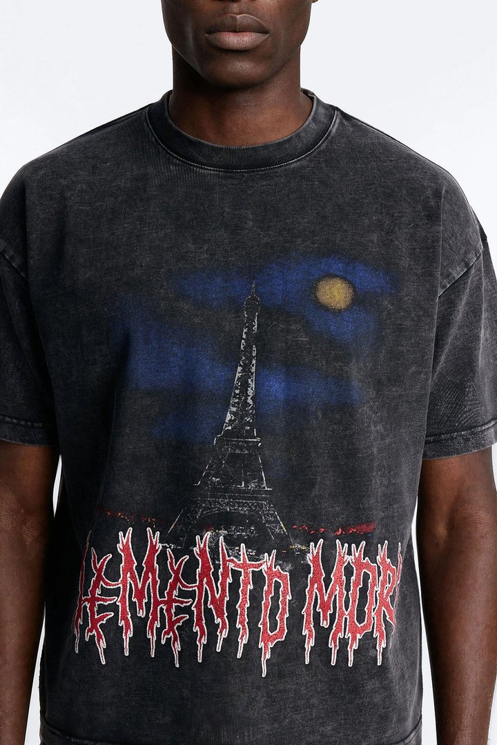 Memento Mori Premium Short Sleeve Tee - Black