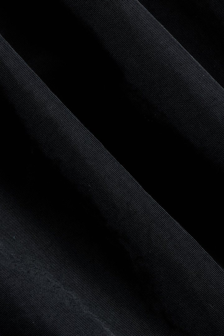 CoreNylon 32″ Wide Leg Track Pant - Black