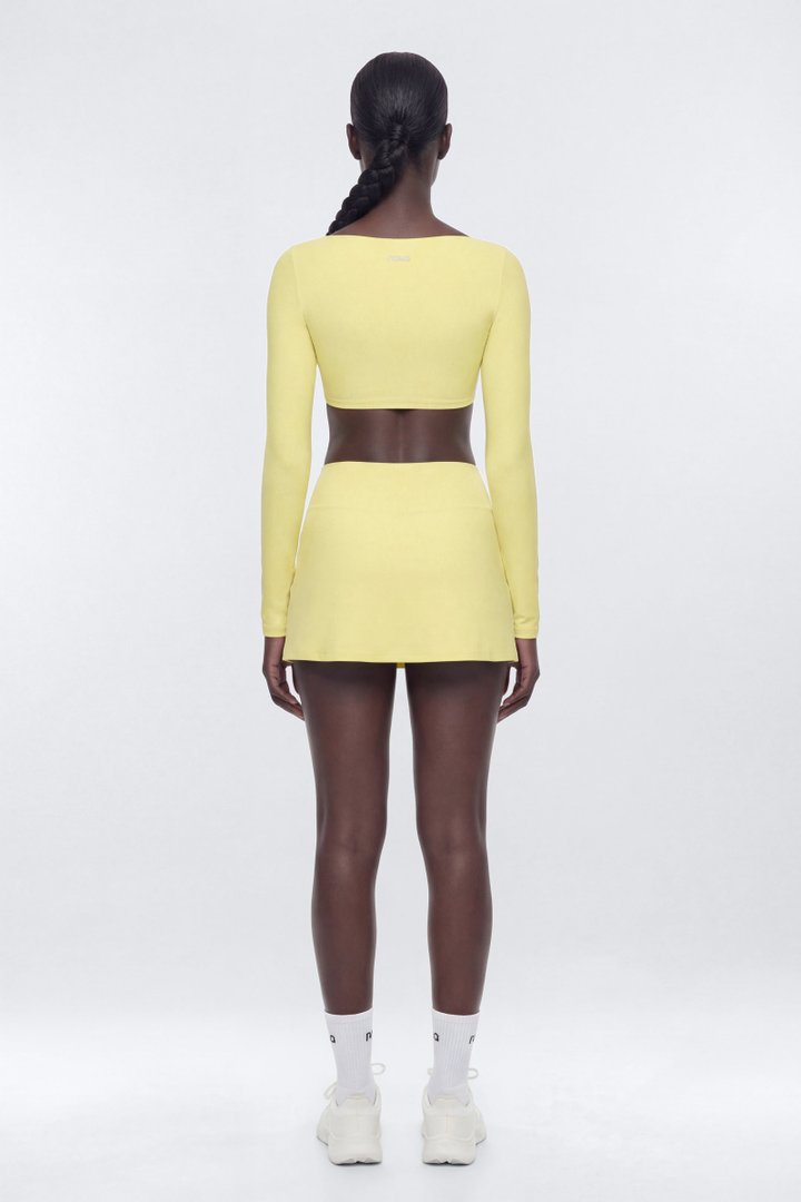 AirSculpt™ Mid Rise Mini Skort - Yellow