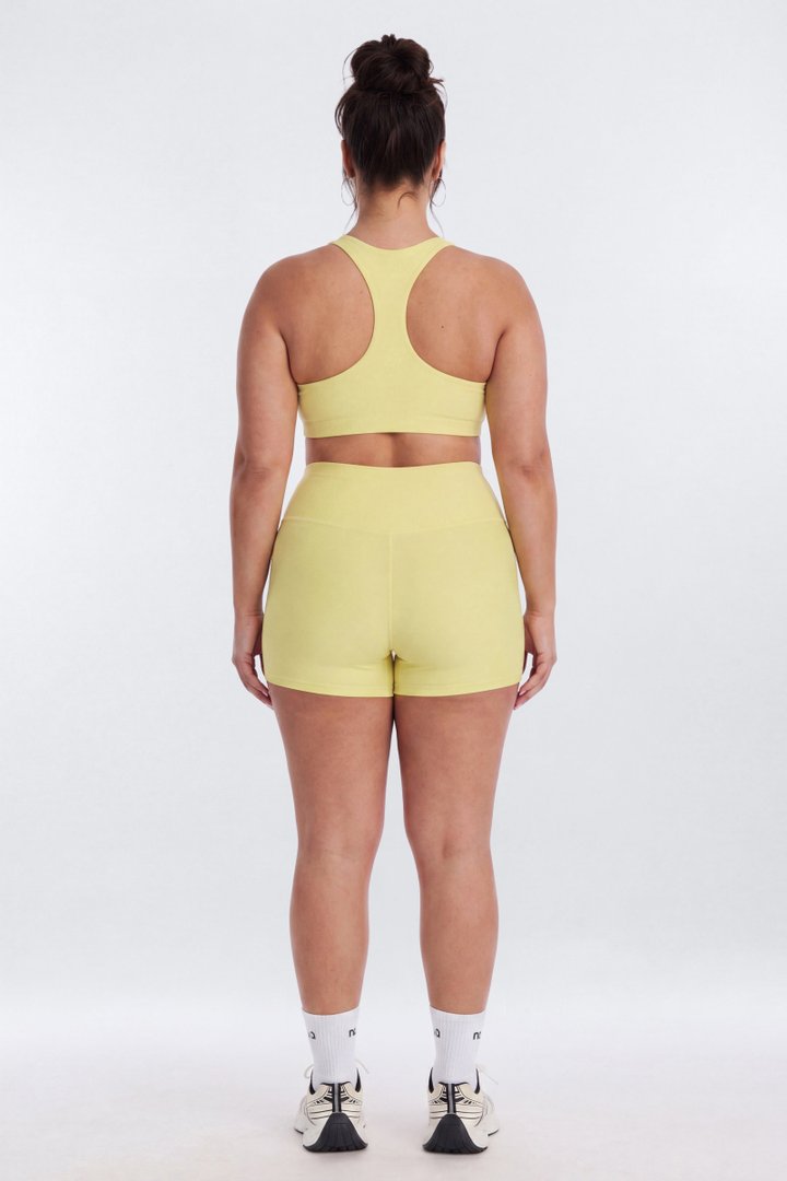 AirSculpt™ Racer Back Sports Bra - Yellow