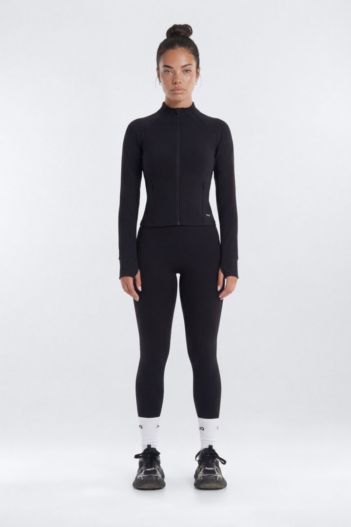 ProStretch™ Front Zip Sports Jacket - Black