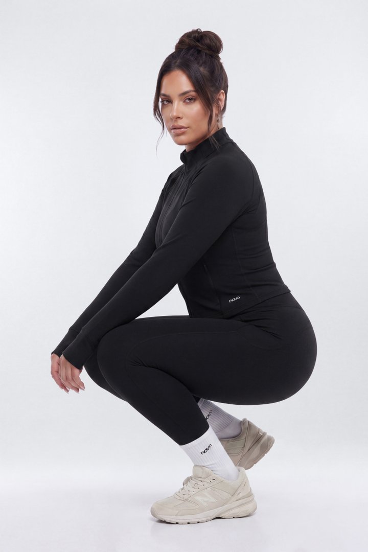 ProStretch™ 28″ High Rise Pocket Legging - Black