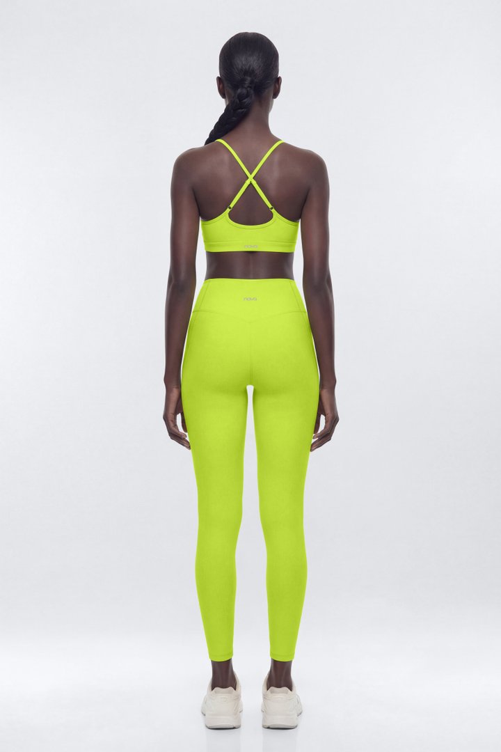 AirSculpt™ 25″ High Rise Legging - Chartreuse