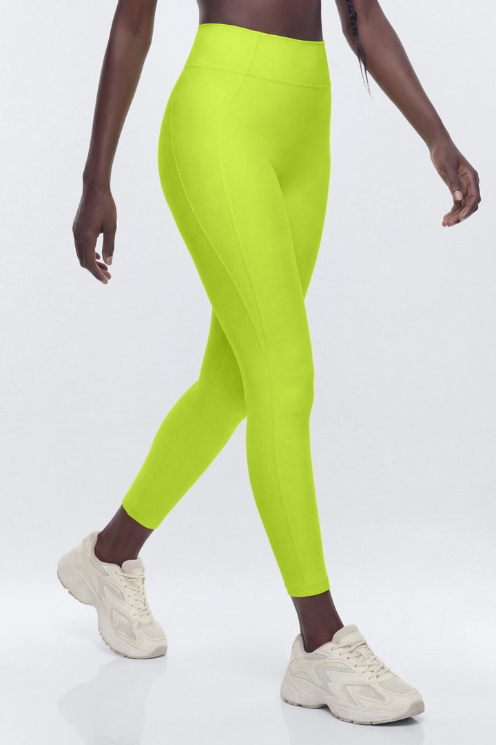 AirSculpt™ 25″ High Rise Legging - Chartreuse