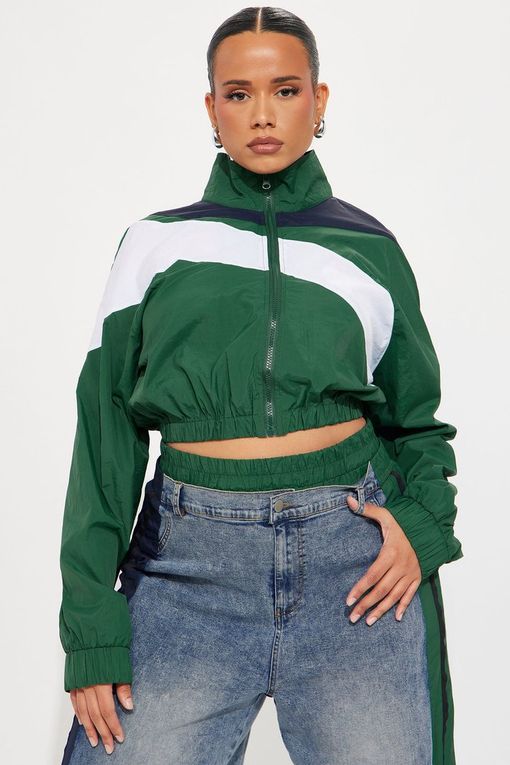 Sporty Girl Pant Set - Green/combo