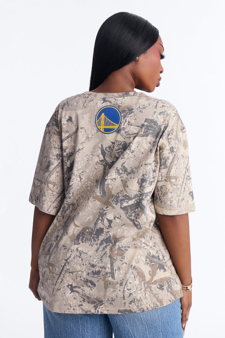 NBA Golden State Warriors Camo Tee - Camouflage