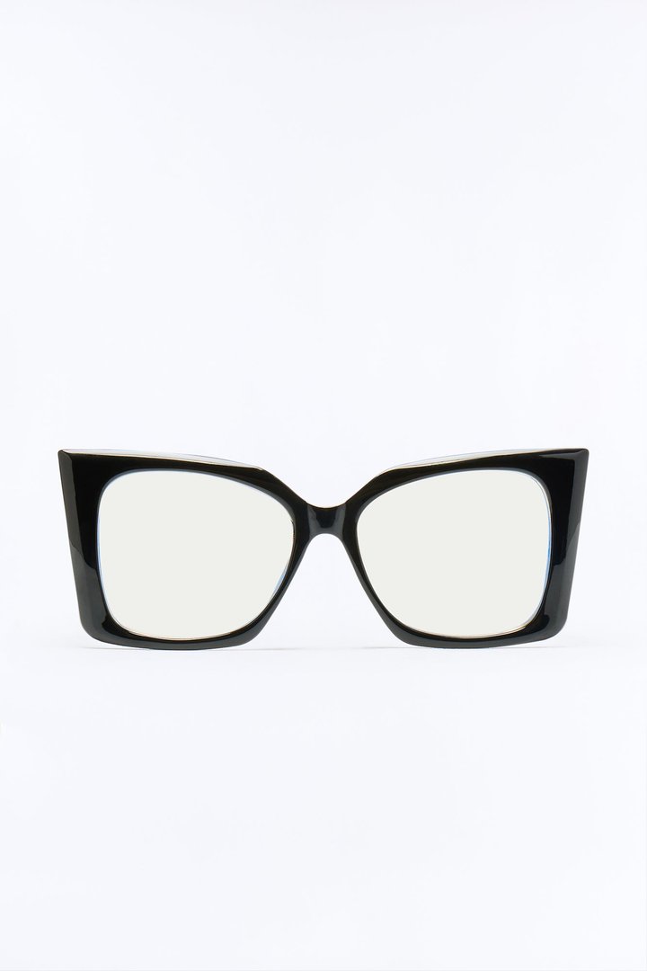 Milk And Honey Blue Light Glasses - Black