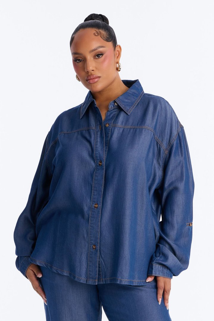 City Blues Pant Set - Blue