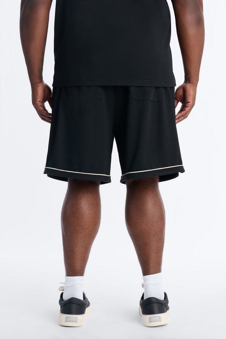 Relaxed Noir Shorts - Black