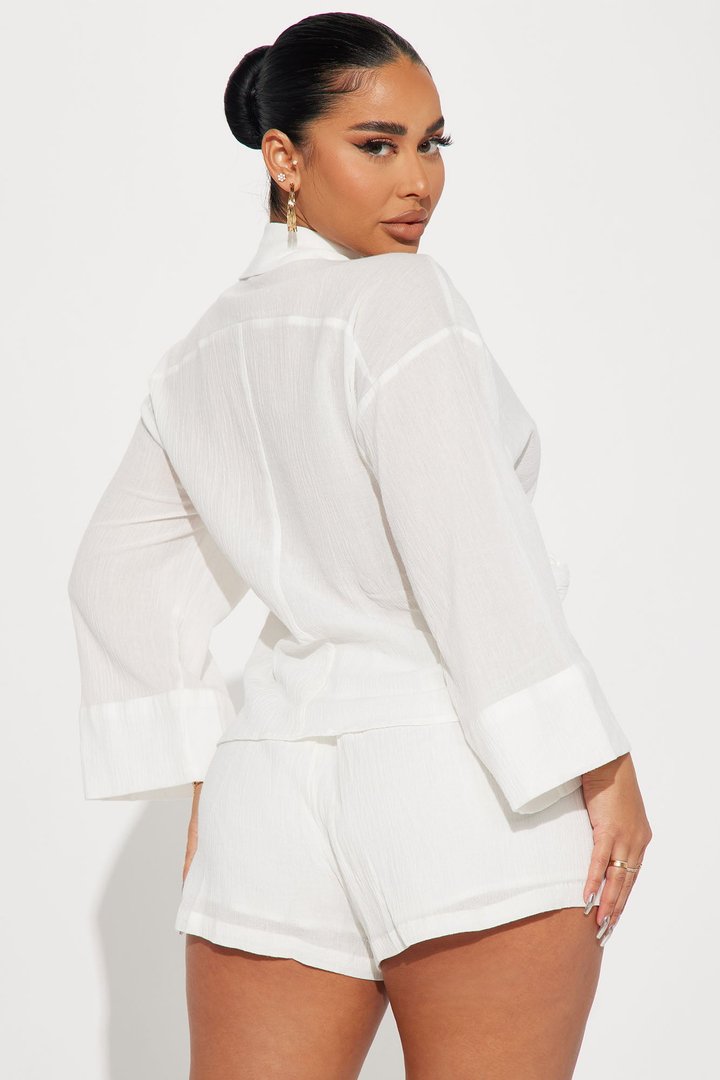 Kati Short Set - White